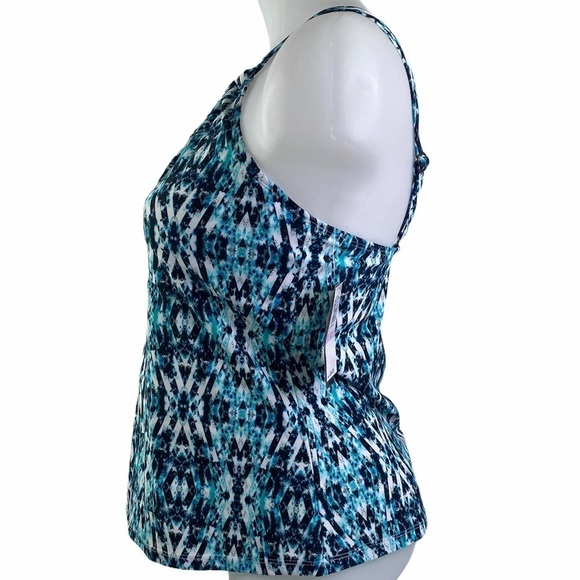 ISLAND Escape High Neck Tankini Swimsuit Top - Picture 6 of 11